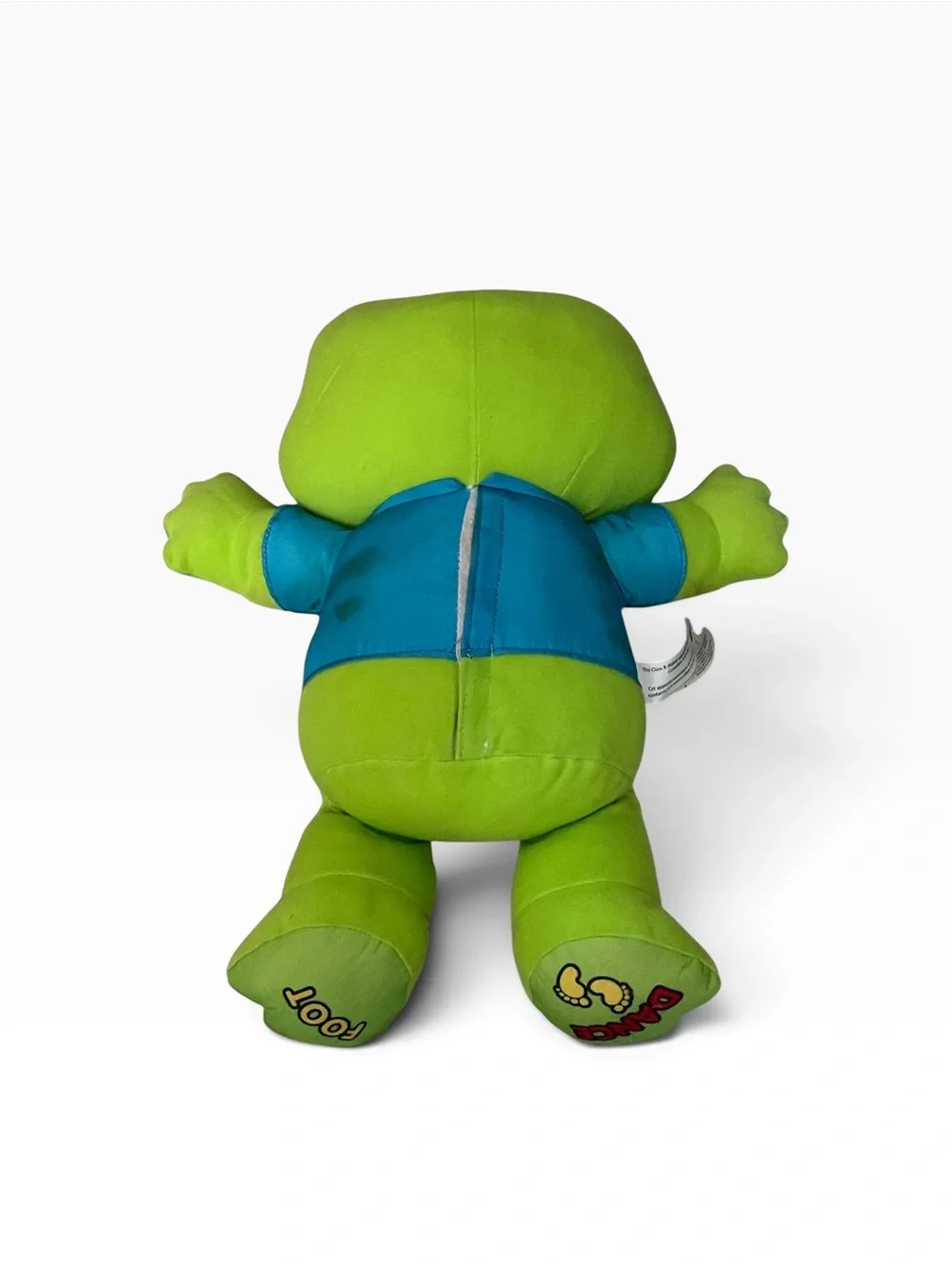 Vintage LeapFrog Learning Baby Tad Plush Interactive Talking Frog Toy Works
